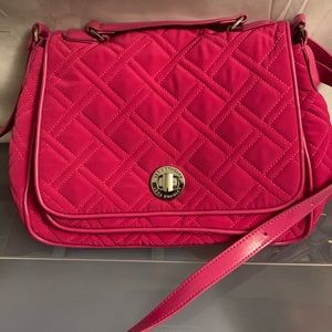 Hot Pink Vera Bradley Quilted Crossbody